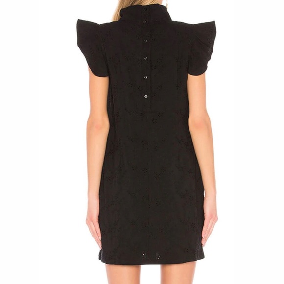 MCGUIRE Sorbonne Dress in Black Eyelet - Picture 2 of 5